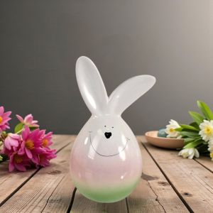 ДЕКОРАЦИЯ ФИГУРА ЗАЙЧЕ - РОЗОВ ВЕЛИКДЕН