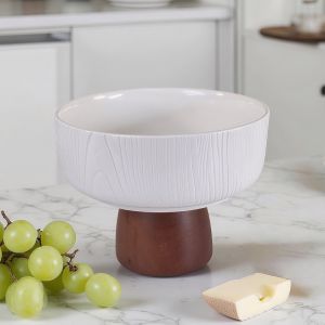 КУПА НА ДЪРВЕНА ПОСТАВКА - БЕЛИ ДЪРВЕСНИ НИШКИ