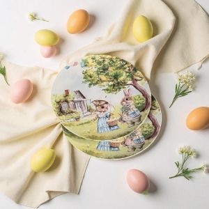 КОМПЛЕКТ ОТ 2 броя ЧИНИИ 20,5см - ВЕЛИКДЕНСКИ УСМИВКИ