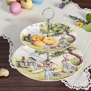 ПЛАТО НА ДВЕ НИВА - ВЕЛИКДЕНСКИ УСМИВКИ