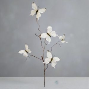 ДЕКОРАТИВЕН СТРЪК С ПЕПЕРУДИ 95см - ПОЛЕТ С КРАСИВИ КРИЛЕ