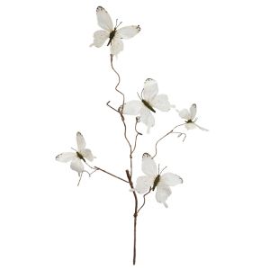 ДЕКОРАТИВЕН СТРЪК С ПЕПЕРУДИ 95см - ПОЛЕТ С КРАСИВИ КРИЛЕ