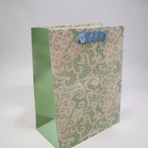 ПОДАРЪЧНА ТОРБИЧКА 32см*26см / 4 валианта / - БРОКАТЕНА ДАНТЕЛА