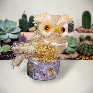 ФИГУРКА БУХАЛЧЕ ОТ ЕСТЕСТВЕНИ МАТЕРИАЛИ - МЪДРОСТ ОТ ПРИРОДАТА