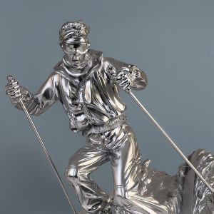 ФИГУРА СКИОР - ПО СНЕЖНИТЕ ПИСТИ НА ПЛАНИНАТА