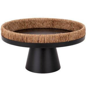 ЧЕРНО МЕТАЛНО ПЛАТО НА КРАК  - СИЛА ОТ ПРИРОДАТА