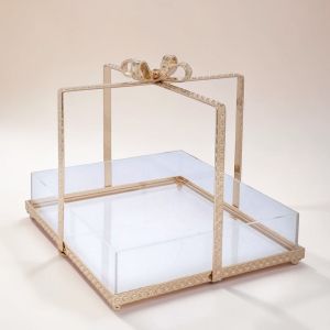 ПОДНОС ПОДАРЪК С ПАНДЕЛКА - МЕДНИ РАМКИ