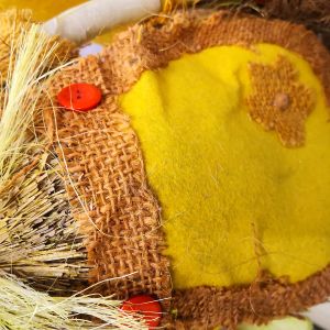 КОМПЛЕКТ 2 броя ФИГУРИ ЗАЙЦИ 45см - ЗЕБЛО И КОНОП 