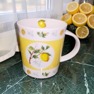 ЧАША В ПОДАРЪЧНА КУТИЯ - ЛИМОНИ, ЛИМОНАДА, ЛИМОНЧЕЛО 