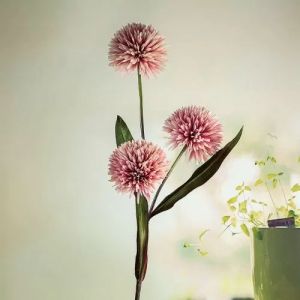 ИЗКУСТВЕН СТРЪК С 3 броя ХРИЗАНТЕМИ - ЕСЕННИ ТРЕПЕТИ