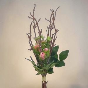 БУКЕТ НЕЖНИ РОЗИ 36см - ЛИСТЕНЦА НЕЖНОСТ