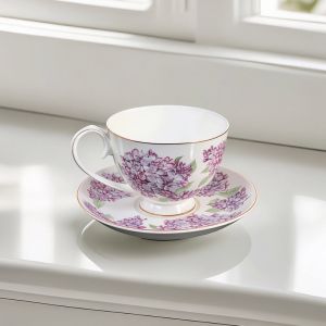 КОМПЛЕКТ ЗА КАФЕ / ЧАЙ ЗА ДВАМА 2чаши+2чинийки - ЛЮЛЯКОВИ НОЩИ