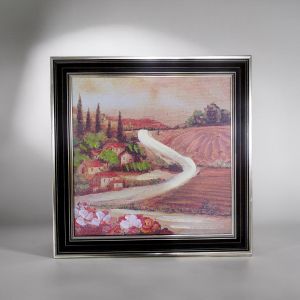 КАРТИНА С РАМКА 34см*34см - ПЪТ КЪМ ДОМА