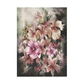 Картина - Арт  цветя 50х70 см