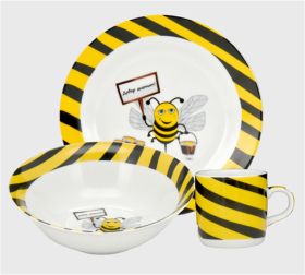 Детски сервиз за хранене - Пчеличка